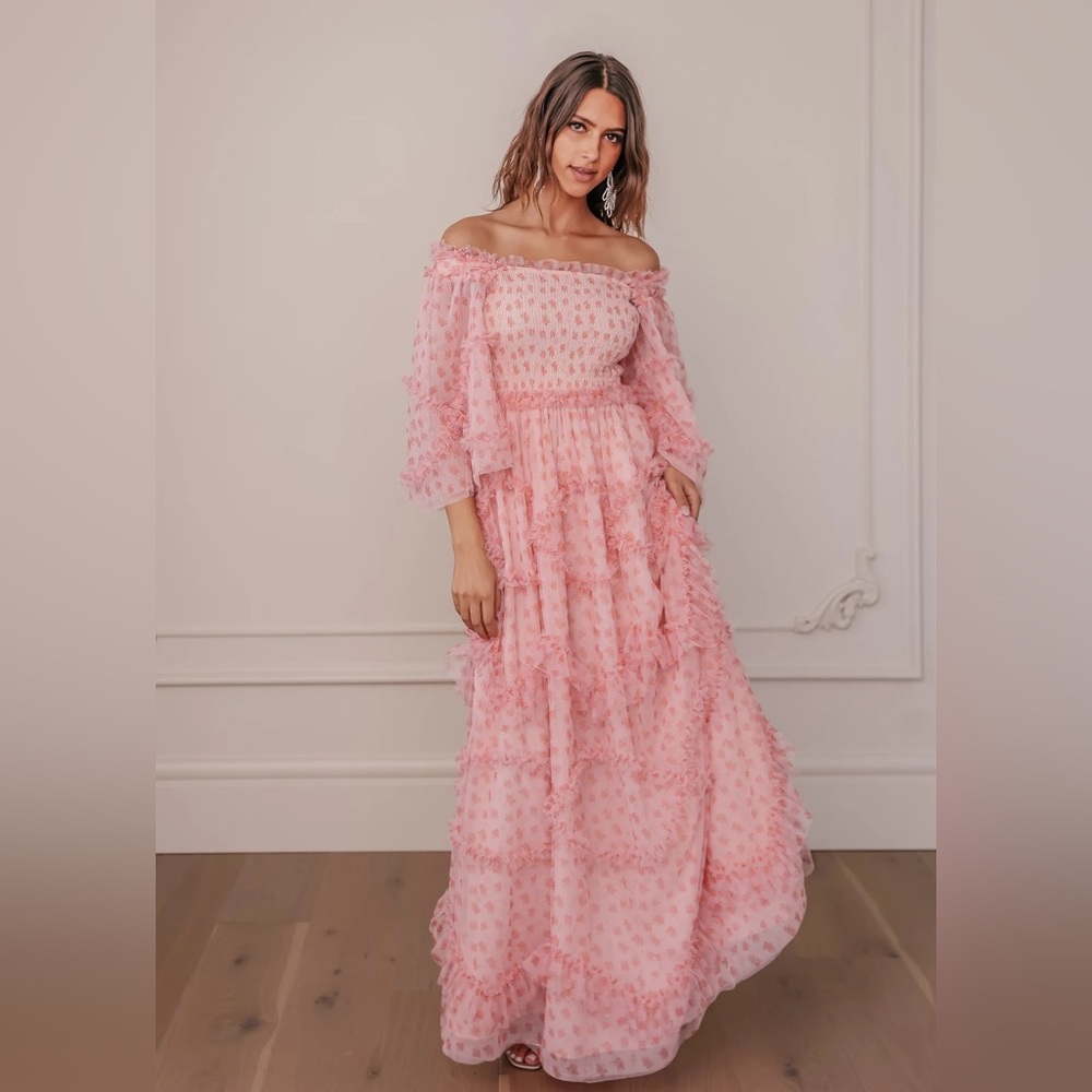 Jessakae Ever After Dress Pink XL Floral
